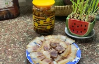 Món thịt heo dầm mắm cho 3 ngày tết