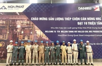 Hòa Phát cán mốc 10 triệu tấn HRC