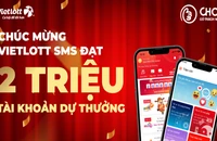 Vietlott SMS ‘cán mốc’ 2 triệu tài khoản tham gia dự thưởng