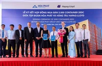 Hòa Phát cung cấp container ‘Made in Vietnam’ cho Hãng tàu Hapag-Lloyd