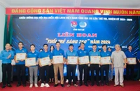 Đoàn Thanh niên PC Gia Lai được tuyên dương tại Liên hoan ‘Tuổi trẻ sáng tạo’ năm 2024