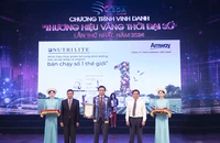 Amway Việt Nam vinh dự nhận giải thưởng ‘Thương hiệu vàng phát triển bền vững’
