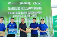Vinamilk tích cực thực hiện dự án cánh rừng Net Zero, hướng đến trung hòa khí nhà kính