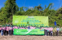 CP Việt Nam bàn giao dự án trồng rừng tại Tà Thiết - Bình Phước