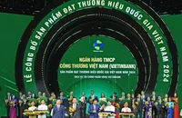 VietinBank lần thứ 8 liên tiếp được vinh danh Thương hiệu Quốc gia Việt Nam