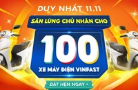 Shopee 11-11 hé lộ chuỗi livestream ‘khủng’ nhất năm cùng cơ hội trúng 100 xe máy VinFast