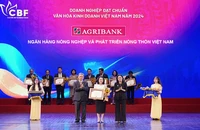 Agribank - Doanh nghiệp đạt chuẩn Văn hóa kinh doanh Việt Nam năm 2024