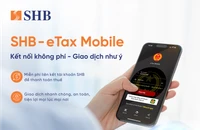 Nộp thuế trực tuyến dễ dàng qua eTax Mobile với SHB