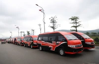 Kim Long Motor Huế bàn giao xe giường nằm KIMLONG 99 và KIMLONG X9