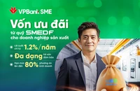 VPBank cho doanh nghiệp sản xuất vay với lãi suất chỉ 1,2%/năm bằng nguồn Quỹ SMEDF