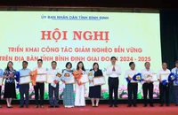 Bình Định cuối năm 2024 tỉ lệ hộ nghèo dưới mức bình quân của cả nước