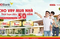 Đồng hành cùng khách hàng, HDBank triển khai gói cho vay mua nhà đến 50 năm, lãi suất chỉ từ 4,5%