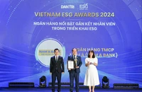 Nam A Bank nhận giải thưởng Vietnam ESG Awards
