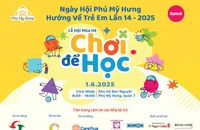‘Chơi để học’ cùng Ngày hội Phú Mỹ Hưng - Hướng về trẻ em 2025