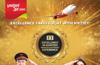 Vietjet – Hãng hàng không được vinh danh tại giải thưởng danh giá hàng đầu Ấn Độ