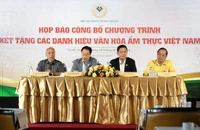 Lần đầu tiên xét tặng Danh hiệu Văn hóa Ẩm thực Việt Nam