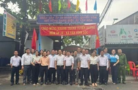 Tổ 16, ấp 19 xã Tân Vĩnh Lộc hân hoan trong ngày khánh thành bê tông hóa tuyến hẻm 