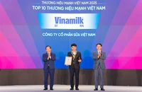 Vinamilk tự hào được bình chọn là 1 trong 10 thương hiệu mạnh Việt Nam