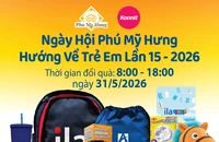 Hơn 15.000 phần quà dành tặng thiếu nhi tham gia
