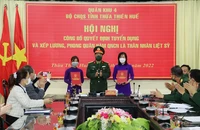 2 người thân của liệt sĩ Rào Trăng 3 được tuyển vào quân đội