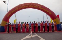 Quảng Trị: Khánh thành đập ngăn mặn 500 tỉ trên sông Hiếu 
