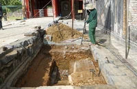 Khảo cổ ngôi điện gần 220 năm tuổi trong Đại nội Huế 
