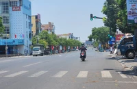 TP Đông Hà vắng bóng người vì nắng nóng kỷ lục