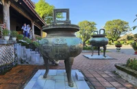 Cận cảnh bản đúc nổi trên Cửu đỉnh vừa được UNESCO vinh danh là di sản tư liệu thế giới