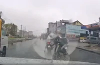 Nam thanh niên đánh người sau va chạm giao thông ở Huế