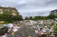 Rác bủa vây khu quy hoạch Đại học Huế