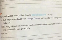Đại học Huế lên tiếng về đường link trong sách Tin học lớp 3 dẫn tới web đen