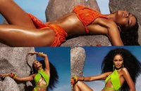 Hoa hậu H'Hen Niê cùng Ngô Bảo Ngọc nóng bỏng trong trang phục bikini 