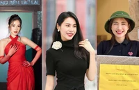 Thủy Tiên, Hoà Minzy hỗ trợ bà con tại Nghệ An sau thiên tai