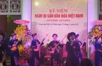 Các câu lạc bộ nghệ thuật hội ngộ tại Lễ kỷ niệm Ngày Di sản văn hoá Việt Nam