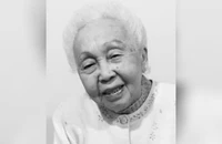 Nhà giáo Nhân dân Thái Thị Liên- mẹ danh cầm Đặng Thái Sơn qua đời ở tuổi 106