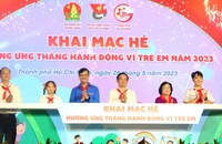 Hơn 27 tỷ đồng được trao tặng nhằm hưởng ứng Tháng hành động vì trẻ em