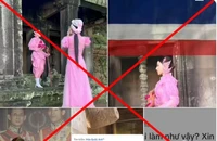 Sẽ xử lý Tiktoker quay clip ở đền Angkor Wat nhưng ghép hình vua, cờ Thái Lan