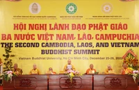 Khai mạc Hội nghị Lãnh đạo Phật giáo 3 nước Việt Nam-Lào-Campuchia lần 2