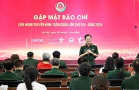 Hơn 400 tác phẩm tranh giải tại Liên hoan truyền hình toàn quân ở Thái Nguyên