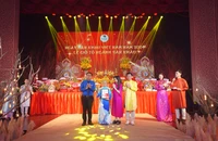 NSƯT Phi Điểu, Hồng Sáp... được vinh danh trong lễ giỗ tổ sân khấu