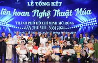 Trao tặng 42 giải tại Liên hoan nghệ thuật múa TP.HCM mở rộng năm 2024