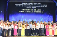 Chủ tịch Phan Văn Mãi: 'TP.HCM sẽ tiếp tục đầu tư, tạo môi trường sáng tạo cho văn nghệ sĩ'