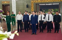 Lãnh đạo, nguyên lãnh đạo Đảng, Nhà nước viếng GS.TS Phan Lương Cầm