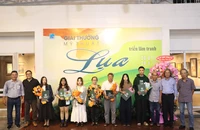 Hội mỹ thuật TP.HCM trao giải thưởng mỹ thuật dành cho tranh lụa