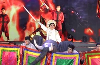 Gala Chuông vàng vọng cổ: NSND Thanh Ngân chinh phục khán giả với trích đoạn 'Tiếng trống Mê Linh'
