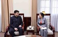 Thứ trưởng Ngoại giao Lê Thị Thu Hằng tiếp Đại diện Thường trú Tòa thánh Vatican tại Việt Nam