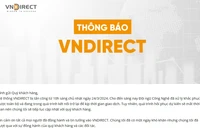 Hệ thống giao dịch của công ty chứng khoán VNDirect bị tấn công