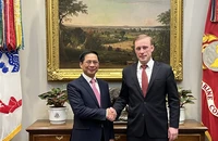 Bộ trưởng Ngoại giao Bùi Thanh Sơn gặp Cố vấn An ninh quốc gia Jake Sullivan tại Hoa Kỳ