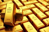 Giá vàng thế giới giảm mạnh trong xu hướng dòng tiền chuyển sang trái phiếu