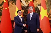 Thủ tướng Phạm Minh Chính hội kiến Tổng Bí thư, Chủ tịch nước Tập Cận Bình